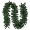 Northlight Pre-Lit Buffalo Fir Artificial Christmas Garland - 9' x 12 - Clear Lights